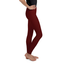 Load image into Gallery viewer, Youth Leggings - Pomegranate II - Green Cross Clothing,  - Apparel, Clothing, T-shirts, Accessories, Wristbands, Green Cross Clothing - GreenCrossClothing.co, Green Cross Clothing - GreenCrossClothing.co