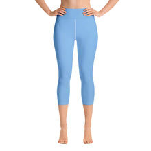 Load image into Gallery viewer, Yoga Capri Leggings - Blueberry - Green Cross Clothing,  - Apparel, Clothing, T-shirts, Accessories, Wristbands, Green Cross Clothing - GreenCrossClothing.co, Green Cross Clothing - GreenCrossClothing.co