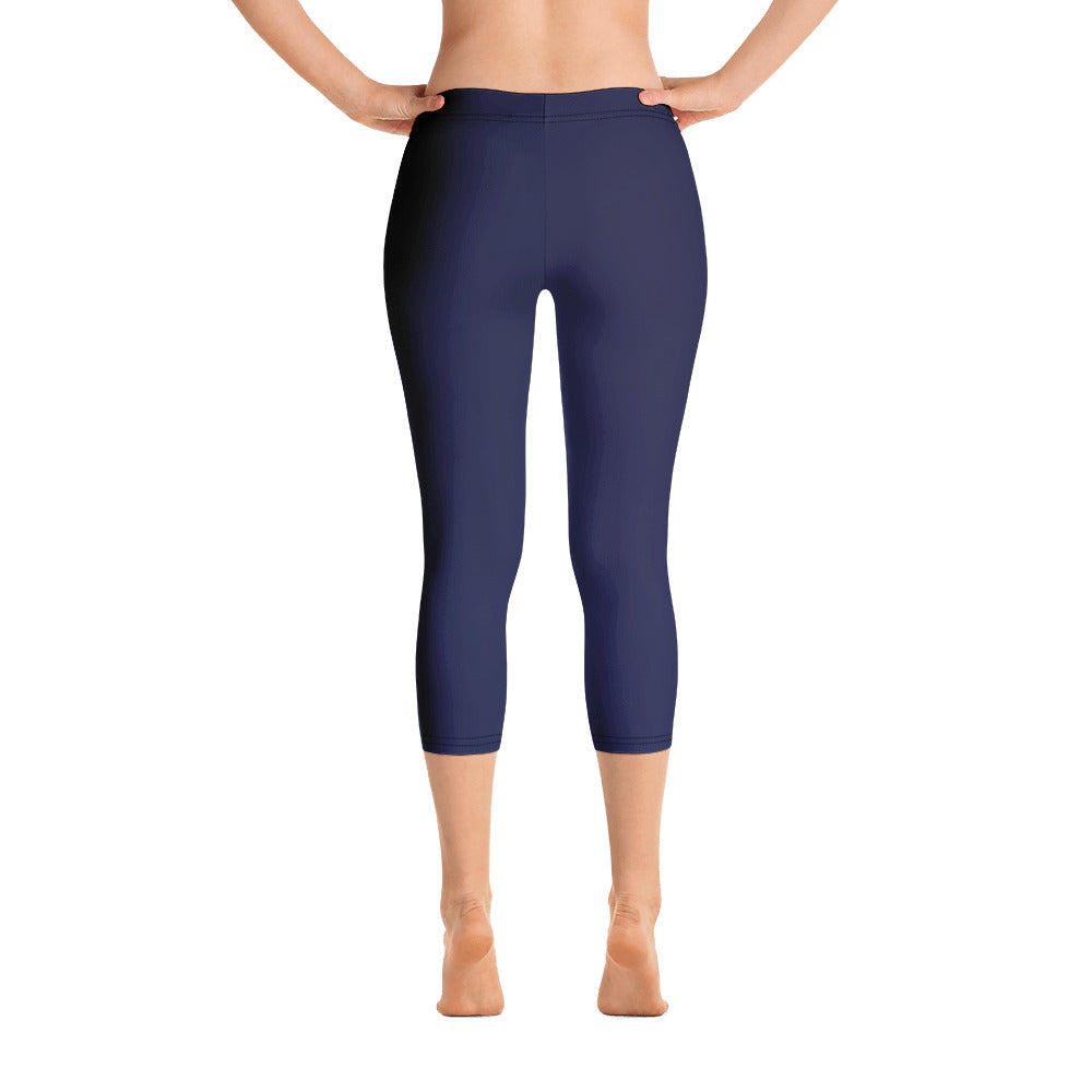 Capri Leggings - Blueberry II - Green Cross Clothing,  - Apparel, Clothing, T-shirts, Accessories, Wristbands, Green Cross Clothing - GreenCrossClothing.co, Green Cross Clothing - GreenCrossClothing.co