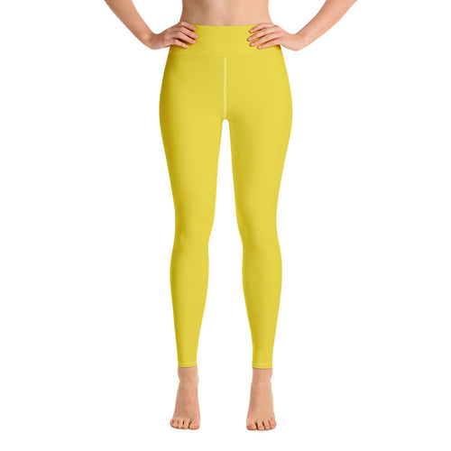 Yoga Leggings - Meyer Lemon II - Green Cross Clothing,  - Apparel, Clothing, T-shirts, Accessories, Wristbands, Green Cross Clothing - GreenCrossClothing.co, Green Cross Clothing - GreenCrossClothing.co