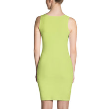 Load image into Gallery viewer, Fitted Dress - Key Lime - Green Cross Clothing,  - Apparel, Clothing, T-shirts, Accessories, Wristbands, Green Cross Clothing - GreenCrossClothing.co, Green Cross Clothing - GreenCrossClothing.co