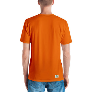 Men's T-shirt - Tangerine II - Green Cross Clothing,  - Apparel, Clothing, T-shirts, Accessories, Wristbands, Green Cross Clothing - GreenCrossClothing.co, Green Cross Clothing - GreenCrossClothing.co