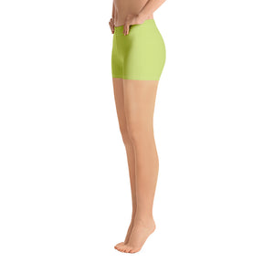 Legging Shorts - Key Lime - Green Cross Clothing,  - Apparel, Clothing, T-shirts, Accessories, Wristbands, Green Cross Clothing - GreenCrossClothing.co, Green Cross Clothing - GreenCrossClothing.co