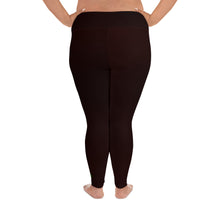 Load image into Gallery viewer, Plus Size Leggings - Blood Orange II - Green Cross Clothing,  - Apparel, Clothing, T-shirts, Accessories, Wristbands, Green Cross Clothing - GreenCrossClothing.co, Green Cross Clothing - GreenCrossClothing.co