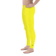 Load image into Gallery viewer, Men&#39;s Leggings - Meyer Lemon - Green Cross Clothing,  - Apparel, Clothing, T-shirts, Accessories, Wristbands, Green Cross Clothing - GreenCrossClothing.co, Green Cross Clothing - GreenCrossClothing.co