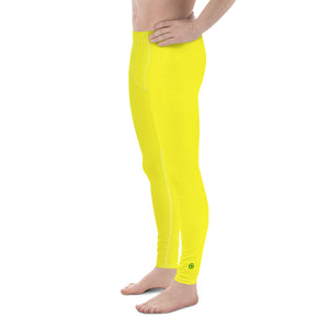 Men's Leggings - Meyer Lemon - Green Cross Clothing,  - Apparel, Clothing, T-shirts, Accessories, Wristbands, Green Cross Clothing - GreenCrossClothing.co, Green Cross Clothing - GreenCrossClothing.co