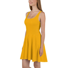 Load image into Gallery viewer, Skater Dress - Tangerine - Green Cross Clothing,  - Apparel, Clothing, T-shirts, Accessories, Wristbands, Green Cross Clothing - GreenCrossClothing.co, Green Cross Clothing - GreenCrossClothing.co