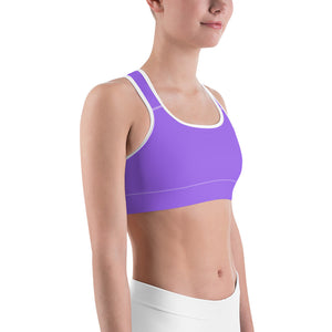 Sports Bra - Ultraviolet - Green Cross Clothing,  - Apparel, Clothing, T-shirts, Accessories, Wristbands, Green Cross Clothing - GreenCrossClothing.co, Green Cross Clothing - GreenCrossClothing.co