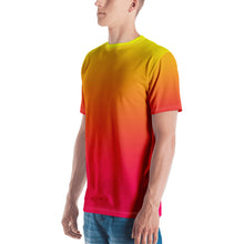 Load image into Gallery viewer, Men&#39;s T-shirt - Yellow &amp; Red Raspberry - Green Cross Clothing,  - Apparel, Clothing, T-shirts, Accessories, Wristbands, Green Cross Clothing - GreenCrossClothing.co, Green Cross Clothing - GreenCrossClothing.co