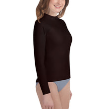 Load image into Gallery viewer, Youth Girls&#39; Sun &amp; Rash Guard - Blood Orange II - Green Cross Clothing,  - Apparel, Clothing, T-shirts, Accessories, Wristbands, Green Cross Clothing - GreenCrossClothing.co, Green Cross Clothing - GreenCrossClothing.co