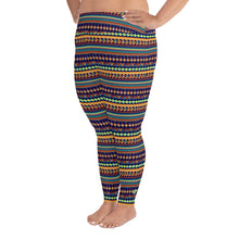 Load image into Gallery viewer, Plus Size Leggings - Tribe - Green Cross Clothing,  - Apparel, Clothing, T-shirts, Accessories, Wristbands, Green Cross Clothing - GreenCrossClothing.co, Green Cross Clothing - GreenCrossClothing.co