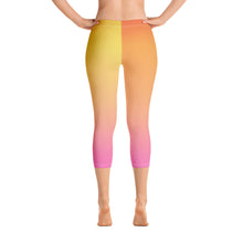 Load image into Gallery viewer, Capri Leggings - Sorbet - Green Cross Clothing,  - Apparel, Clothing, T-shirts, Accessories, Wristbands, Green Cross Clothing - GreenCrossClothing.co, Green Cross Clothing - GreenCrossClothing.co