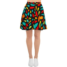 Load image into Gallery viewer, Skater Skirt - Colorful Drops - Green Cross Clothing,  - Apparel, Clothing, T-shirts, Accessories, Wristbands, Green Cross Clothing - GreenCrossClothing.co, Green Cross Clothing - GreenCrossClothing.co