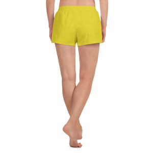 Women's Athletic Shorts - Meyer Lemon II - Green Cross Clothing,  - Apparel, Clothing, T-shirts, Accessories, Wristbands, Green Cross Clothing - GreenCrossClothing.co, Green Cross Clothing - GreenCrossClothing.co