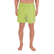 Load image into Gallery viewer, Men&#39;s Athletic Shorts - Key Lime - Green Cross Clothing,  - Apparel, Clothing, T-shirts, Accessories, Wristbands, Green Cross Clothing - GreenCrossClothing.co, Green Cross Clothing - GreenCrossClothing.co