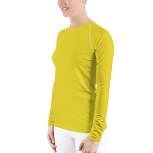 Women's Sun & Rash Guard - Meyer Lemon II - Green Cross Clothing,  - Apparel, Clothing, T-shirts, Accessories, Wristbands, Green Cross Clothing - GreenCrossClothing.co, Green Cross Clothing - GreenCrossClothing.co
