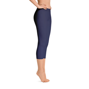 Capri Leggings - Blueberry II - Green Cross Clothing,  - Apparel, Clothing, T-shirts, Accessories, Wristbands, Green Cross Clothing - GreenCrossClothing.co, Green Cross Clothing - GreenCrossClothing.co