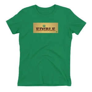 Ladies' T-shirt - Edible Dessert - Green Cross Clothing, Ladies' T-shirt - Edible - Apparel, Clothing, T-shirts, Accessories, Wristbands, Green Cross Clothing - GreenCrossClothing.co, Green Cross Clothing - GreenCrossClothing.co