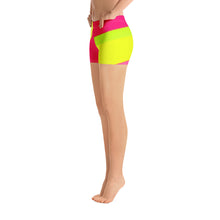 Load image into Gallery viewer, Legging Shorts - Neon - Green Cross Clothing,  - Apparel, Clothing, T-shirts, Accessories, Wristbands, Green Cross Clothing - GreenCrossClothing.co, Green Cross Clothing - GreenCrossClothing.co