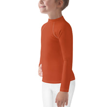Load image into Gallery viewer, Kids Girls&#39; Sun &amp; Rash Guard - Blood Orange - Green Cross Clothing,  - Apparel, Clothing, T-shirts, Accessories, Wristbands, Green Cross Clothing - GreenCrossClothing.co, Green Cross Clothing - GreenCrossClothing.co