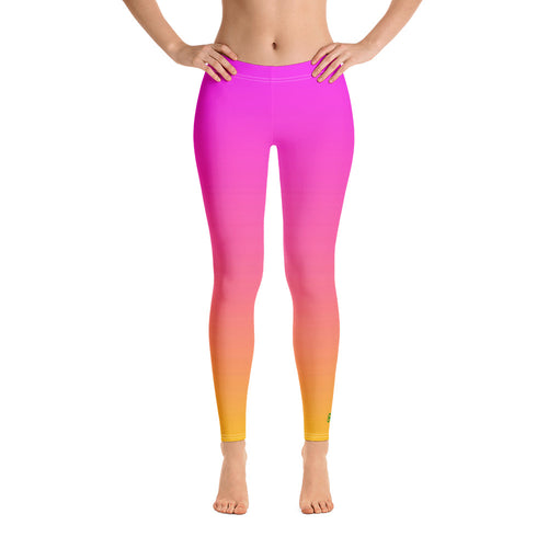 Leggings - Magenta & Yellow - Green Cross Clothing,  - Apparel, Clothing, T-shirts, Accessories, Wristbands, Green Cross Clothing - GreenCrossClothing.co, Green Cross Clothing - GreenCrossClothing.co