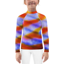 Load image into Gallery viewer, Kids Girls&#39; Sun &amp; Rash Guard - Cichlid - Green Cross Clothing,  - Apparel, Clothing, T-shirts, Accessories, Wristbands, Green Cross Clothing - GreenCrossClothing.co, Green Cross Clothing - GreenCrossClothing.co