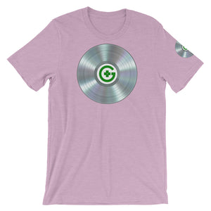 T-Shirt - Platinum Record - Green Cross Clothing, Record T-shirt - Apparel, Clothing, T-shirts, Accessories, Wristbands, Green Cross Clothing - GreenCrossClothing.co, Green Cross Clothing - GreenCrossClothing.co