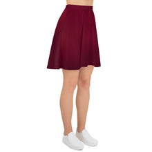 Load image into Gallery viewer, Skater Skirt - Black Cherry - Green Cross Clothing,  - Apparel, Clothing, T-shirts, Accessories, Wristbands, Green Cross Clothing - GreenCrossClothing.co, Green Cross Clothing - GreenCrossClothing.co