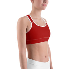 Load image into Gallery viewer, Sports Bra - Pomegranate - Green Cross Clothing,  - Apparel, Clothing, T-shirts, Accessories, Wristbands, Green Cross Clothing - GreenCrossClothing.co, Green Cross Clothing - GreenCrossClothing.co