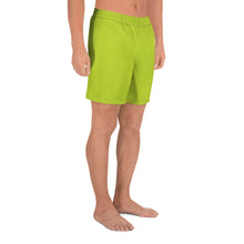 Load image into Gallery viewer, Men&#39;s Athletic Shorts - Kiwi - Green Cross Clothing,  - Apparel, Clothing, T-shirts, Accessories, Wristbands, Green Cross Clothing - GreenCrossClothing.co, Green Cross Clothing - GreenCrossClothing.co