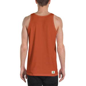 Tank Top - Blood Orange - Green Cross Clothing,  - Apparel, Clothing, T-shirts, Accessories, Wristbands, Green Cross Clothing - GreenCrossClothing.co, Green Cross Clothing - GreenCrossClothing.co