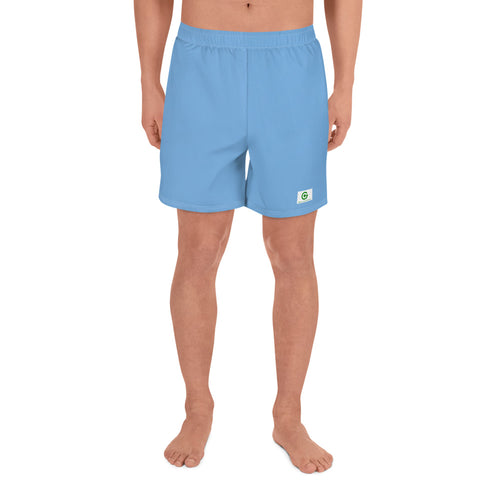 Men's Athletic Shorts - Blueberry - Green Cross Clothing,  - Apparel, Clothing, T-shirts, Accessories, Wristbands, Green Cross Clothing - GreenCrossClothing.co, Green Cross Clothing - GreenCrossClothing.co