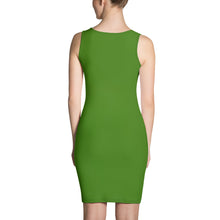 Load image into Gallery viewer, Fitted Dress - Key Lime II - Green Cross Clothing,  - Apparel, Clothing, T-shirts, Accessories, Wristbands, Green Cross Clothing - GreenCrossClothing.co, Green Cross Clothing - GreenCrossClothing.co