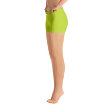 Load image into Gallery viewer, Legging Shorts - Kiwi - Green Cross Clothing,  - Apparel, Clothing, T-shirts, Accessories, Wristbands, Green Cross Clothing - GreenCrossClothing.co, Green Cross Clothing - GreenCrossClothing.co