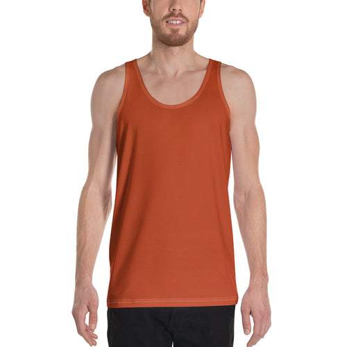 Tank Top - Blood Orange - Green Cross Clothing,  - Apparel, Clothing, T-shirts, Accessories, Wristbands, Green Cross Clothing - GreenCrossClothing.co, Green Cross Clothing - GreenCrossClothing.co