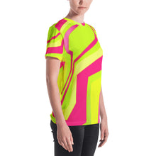 Load image into Gallery viewer, Women&#39;s T-shirt - Neon - Green Cross Clothing,  - Apparel, Clothing, T-shirts, Accessories, Wristbands, Green Cross Clothing - GreenCrossClothing.co, Green Cross Clothing - GreenCrossClothing.co