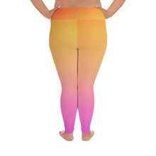 Load image into Gallery viewer, Plus Size Leggings - Sorbet - Green Cross Clothing,  - Apparel, Clothing, T-shirts, Accessories, Wristbands, Green Cross Clothing - GreenCrossClothing.co, Green Cross Clothing - GreenCrossClothing.co