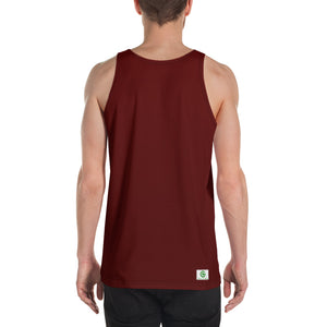 Tank Top - Pomegranate II - Green Cross Clothing,  - Apparel, Clothing, T-shirts, Accessories, Wristbands, Green Cross Clothing - GreenCrossClothing.co, Green Cross Clothing - GreenCrossClothing.co