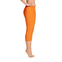 Load image into Gallery viewer, Capri Leggings - Tangerine II - Green Cross Clothing,  - Apparel, Clothing, T-shirts, Accessories, Wristbands, Green Cross Clothing - GreenCrossClothing.co, Green Cross Clothing - GreenCrossClothing.co