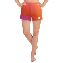 Load image into Gallery viewer, Women&#39;s Athletic Shorts - Candlelight - Green Cross Clothing,  - Apparel, Clothing, T-shirts, Accessories, Wristbands, Green Cross Clothing - GreenCrossClothing.co, Green Cross Clothing - GreenCrossClothing.co