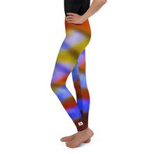 Load image into Gallery viewer, Youth Leggings - Cichlid - Green Cross Clothing,  - Apparel, Clothing, T-shirts, Accessories, Wristbands, Green Cross Clothing - GreenCrossClothing.co, Green Cross Clothing - GreenCrossClothing.co